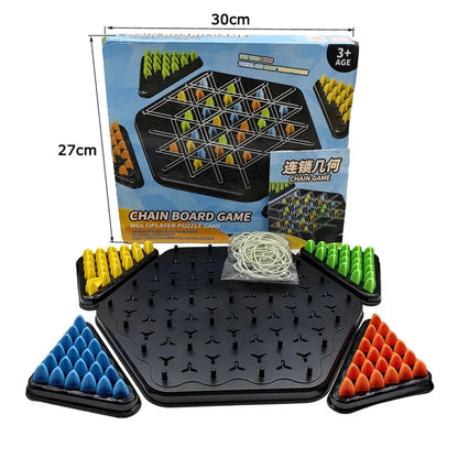 Chain Triangle Chess Game